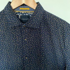 Denim & Flower Blue Yellow Floral Shirt